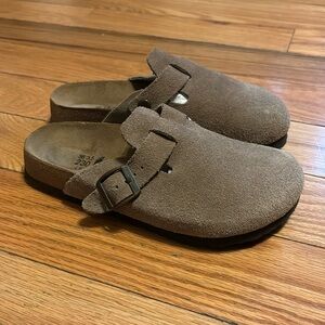 Birkenstock Betula clog 36 tan suede